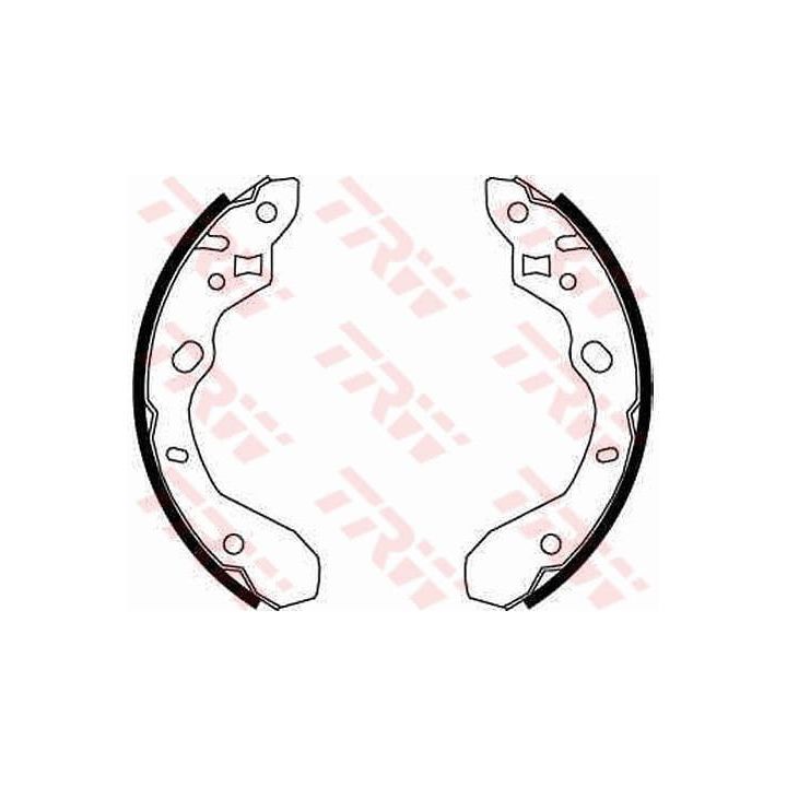 Stabdžių trinkelių komplektas TRW GS8661