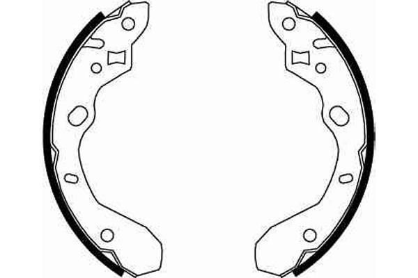 Stabdžių trinkelių komplektas TRW GS8661