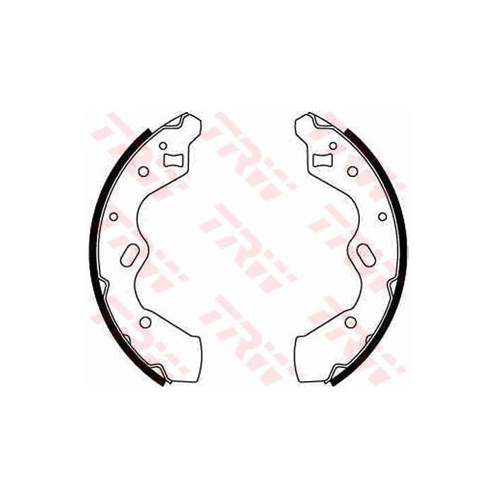 Stabdžių trinkelių komplektas TRW GS8663