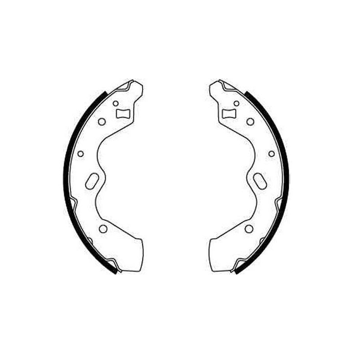 Stabdžių trinkelių komplektas TRW GS8663