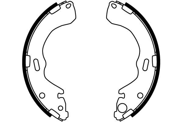 Stabdžių trinkelių komplektas TRW GS8664