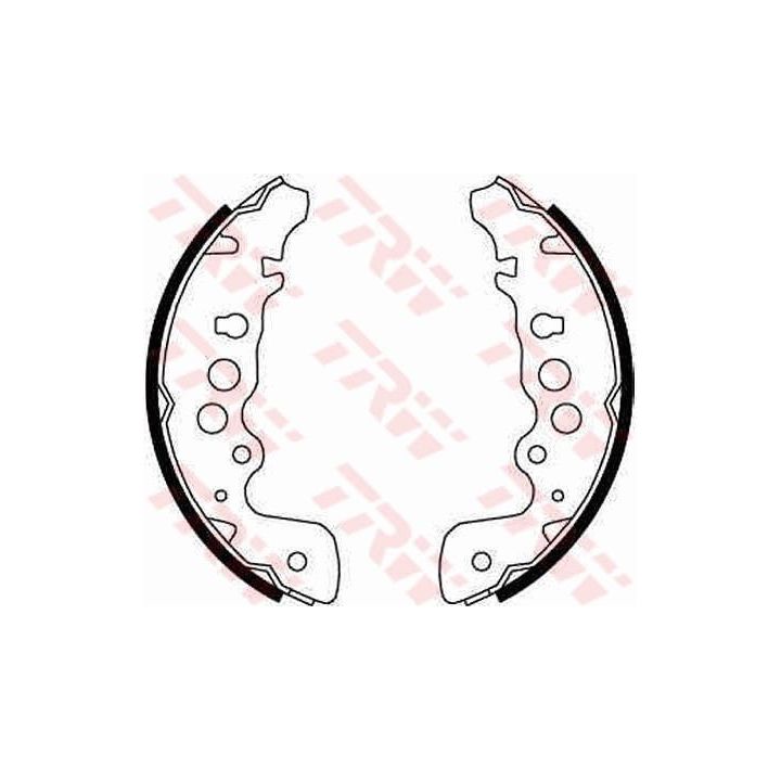 Stabdžių trinkelių komplektas TRW GS8670