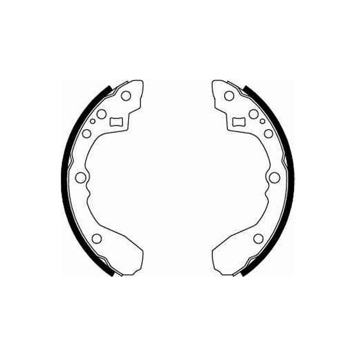 Stabdžių trinkelių komplektas TRW GS8675