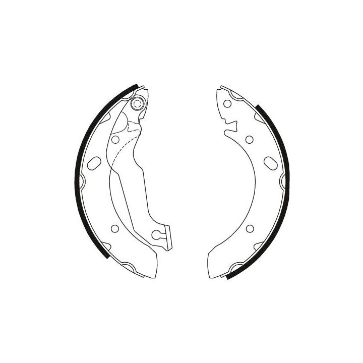 Stabdžių trinkelių komplektas TRW GS8678