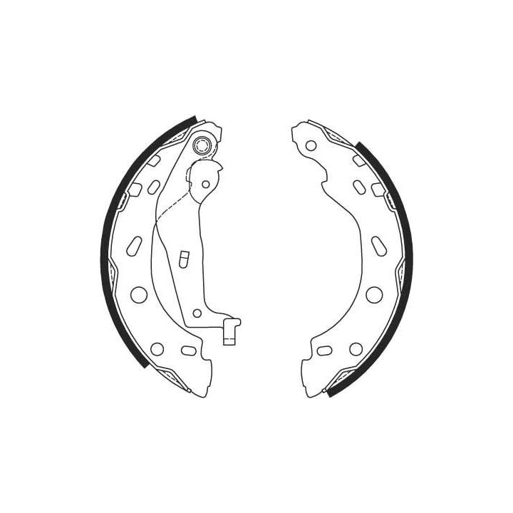 Stabdžių trinkelių komplektas TRW GS8685