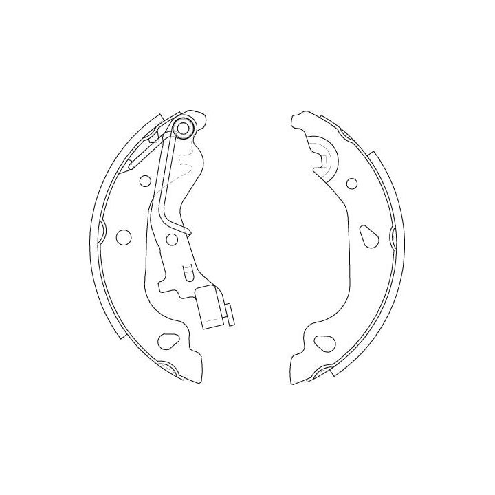 Stabdžių trinkelių komplektas TRW GS8687