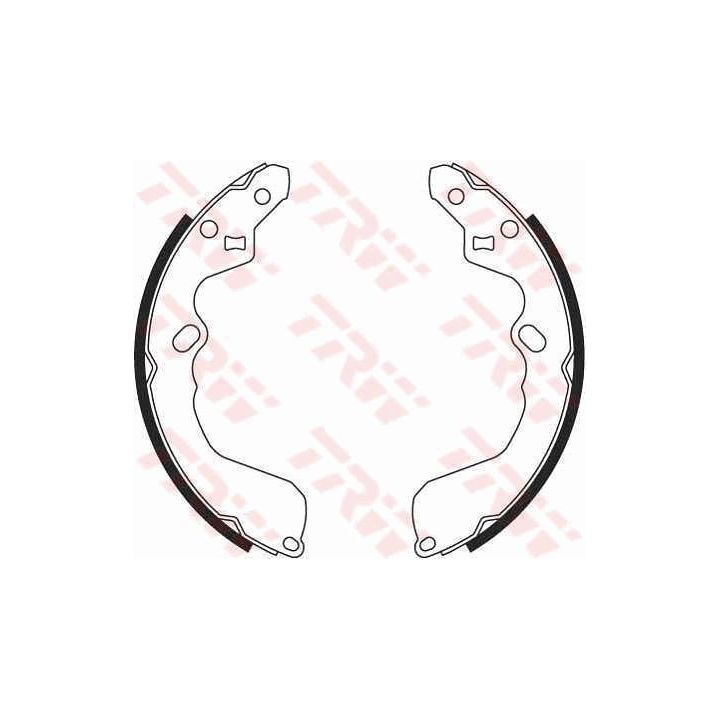 Stabdžių trinkelių komplektas TRW GS8694
