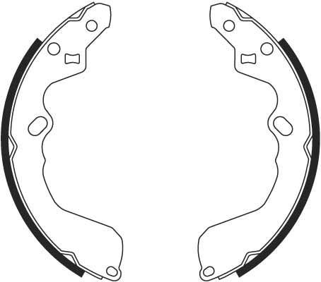 Stabdžių trinkelių komplektas TRW GS8694