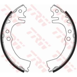 Stabdžių trinkelių komplektas TRW GS8699