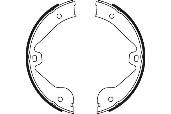 Stabdžių trinkelių komplektas TRW GS8717