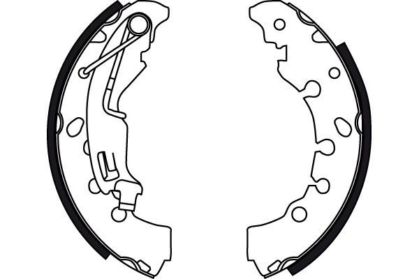 Stabdžių trinkelių komplektas TRW GS8720