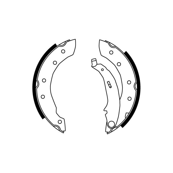 Stabdžių trinkelių komplektas TRW GS8729