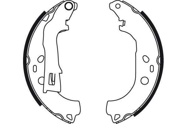 Stabdžių trinkelių komplektas TRW GS8738