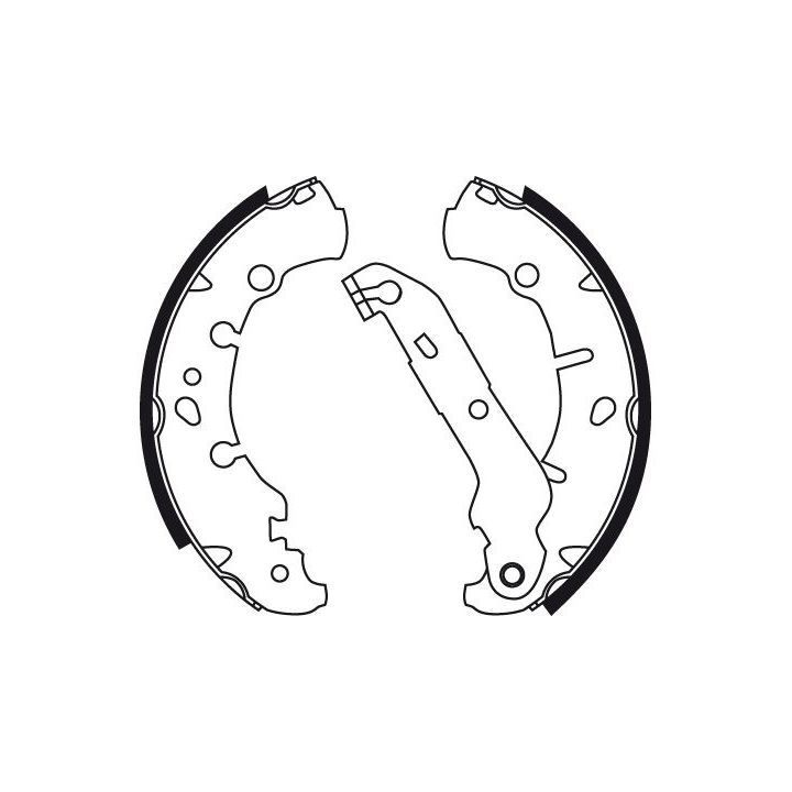 Stabdžių trinkelių komplektas TRW GS8742