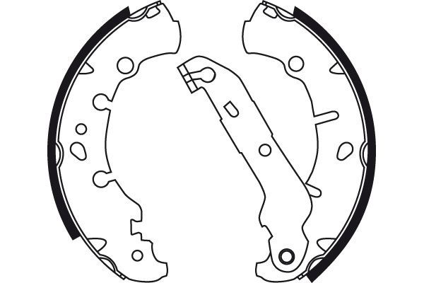 Stabdžių trinkelių komplektas TRW GS8742