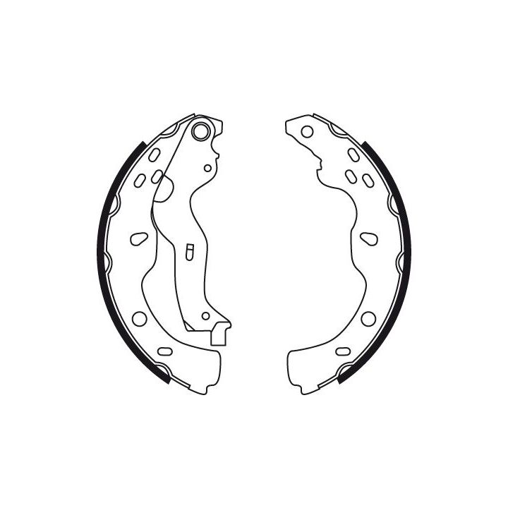 Stabdžių trinkelių komplektas TRW GS8743