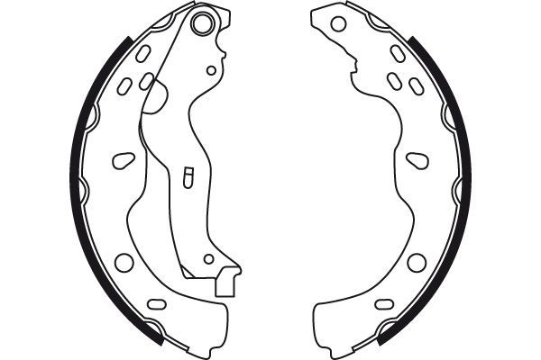 Stabdžių trinkelių komplektas TRW GS8743