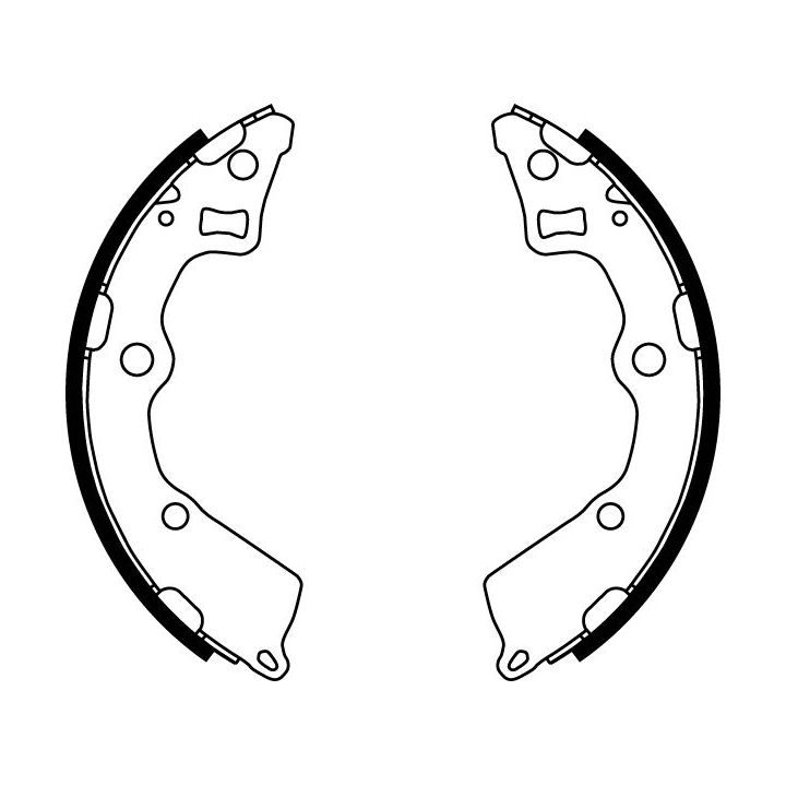 Stabdžių trinkelių komplektas TRW GS8754