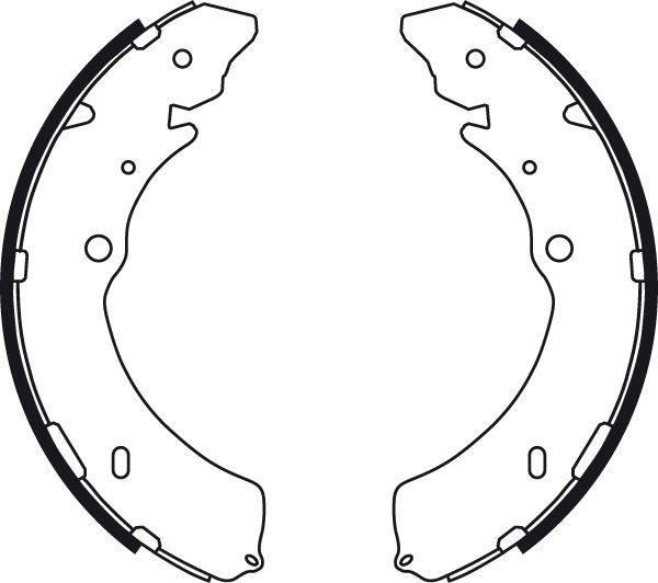 Stabdžių trinkelių komplektas TRW GS8756