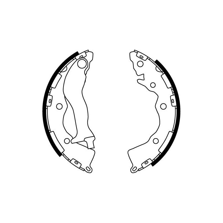 Stabdžių trinkelių komplektas TRW GS8766
