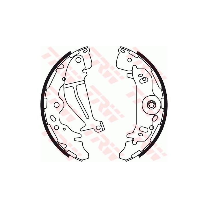 Stabdžių trinkelių komplektas TRW GS8774