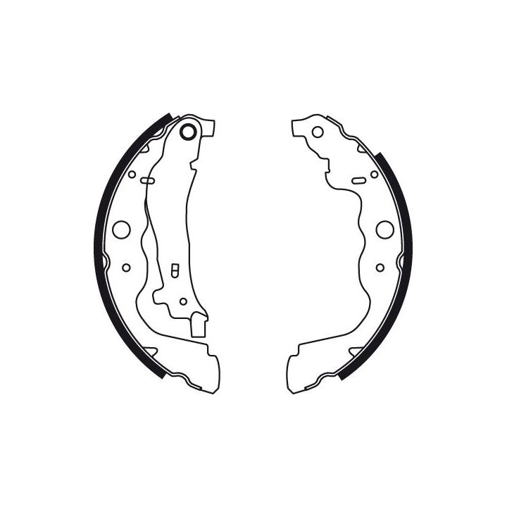 Stabdžių trinkelių komplektas TRW GS8780