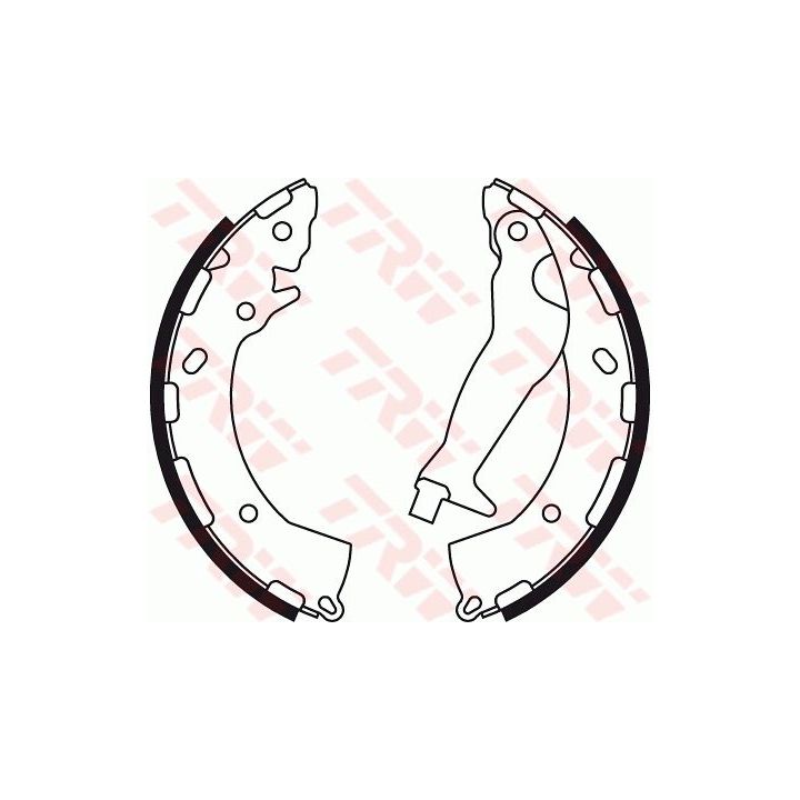 Stabdžių trinkelių komplektas TRW GS8785