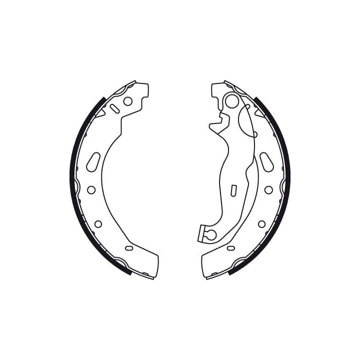 Stabdžių trinkelių komplektas TRW GS8787