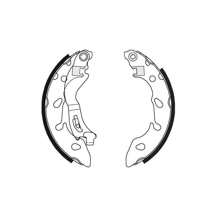 Stabdžių trinkelių komplektas TRW GS8796