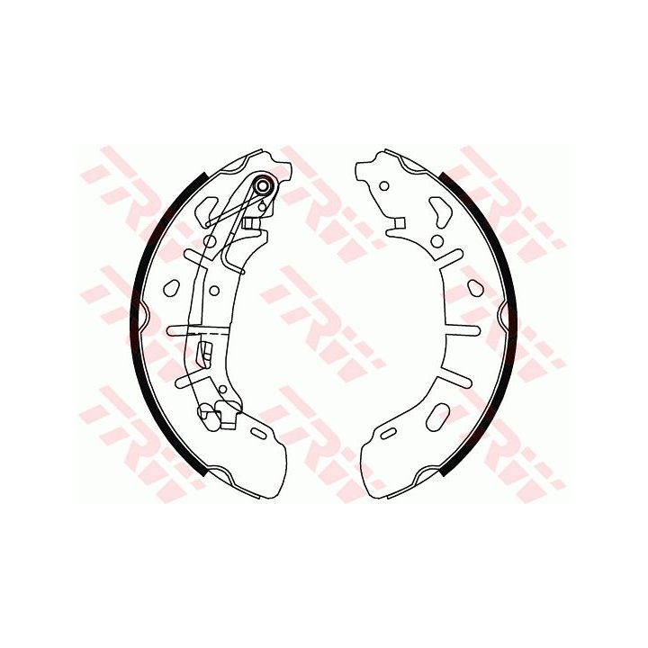 Stabdžių trinkelių komplektas TRW GS8799