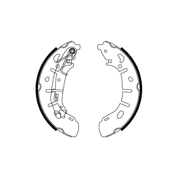 Stabdžių trinkelių komplektas TRW GS8799