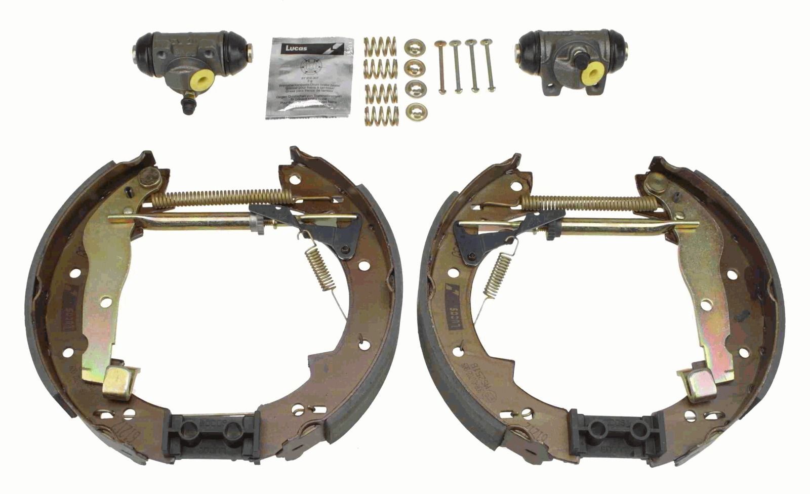 Stabdžių trinkelių komplektas TRW GSK1040