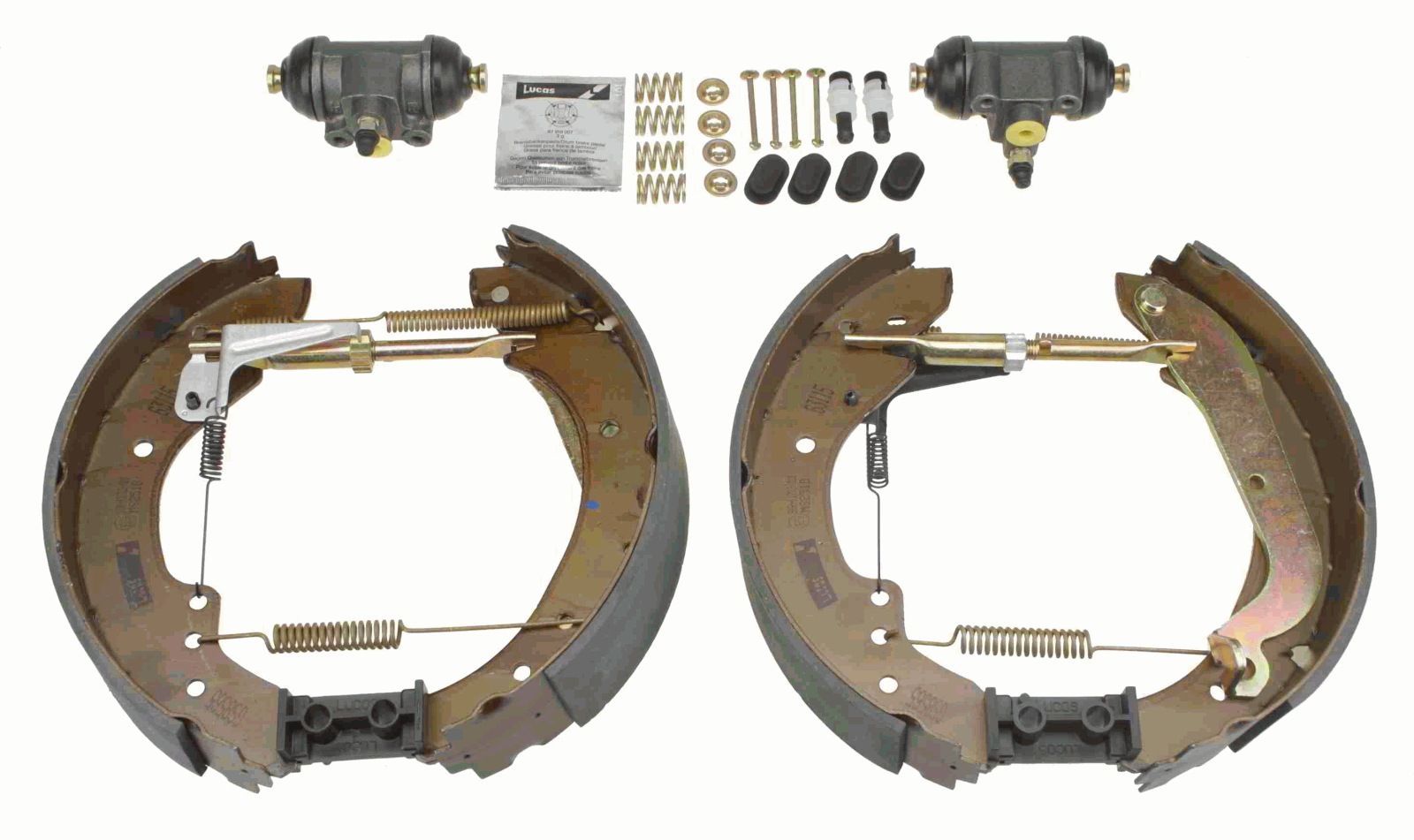 Stabdžių trinkelių komplektas TRW GSK1052