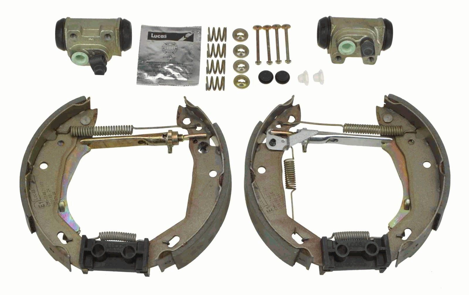 Stabdžių trinkelių komplektas TRW GSK1057