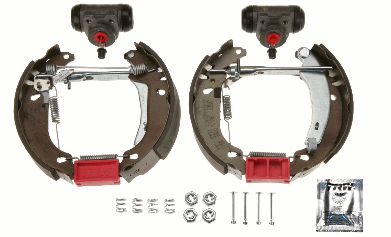 Stabdžių trinkelių komplektas TRW GSK1080