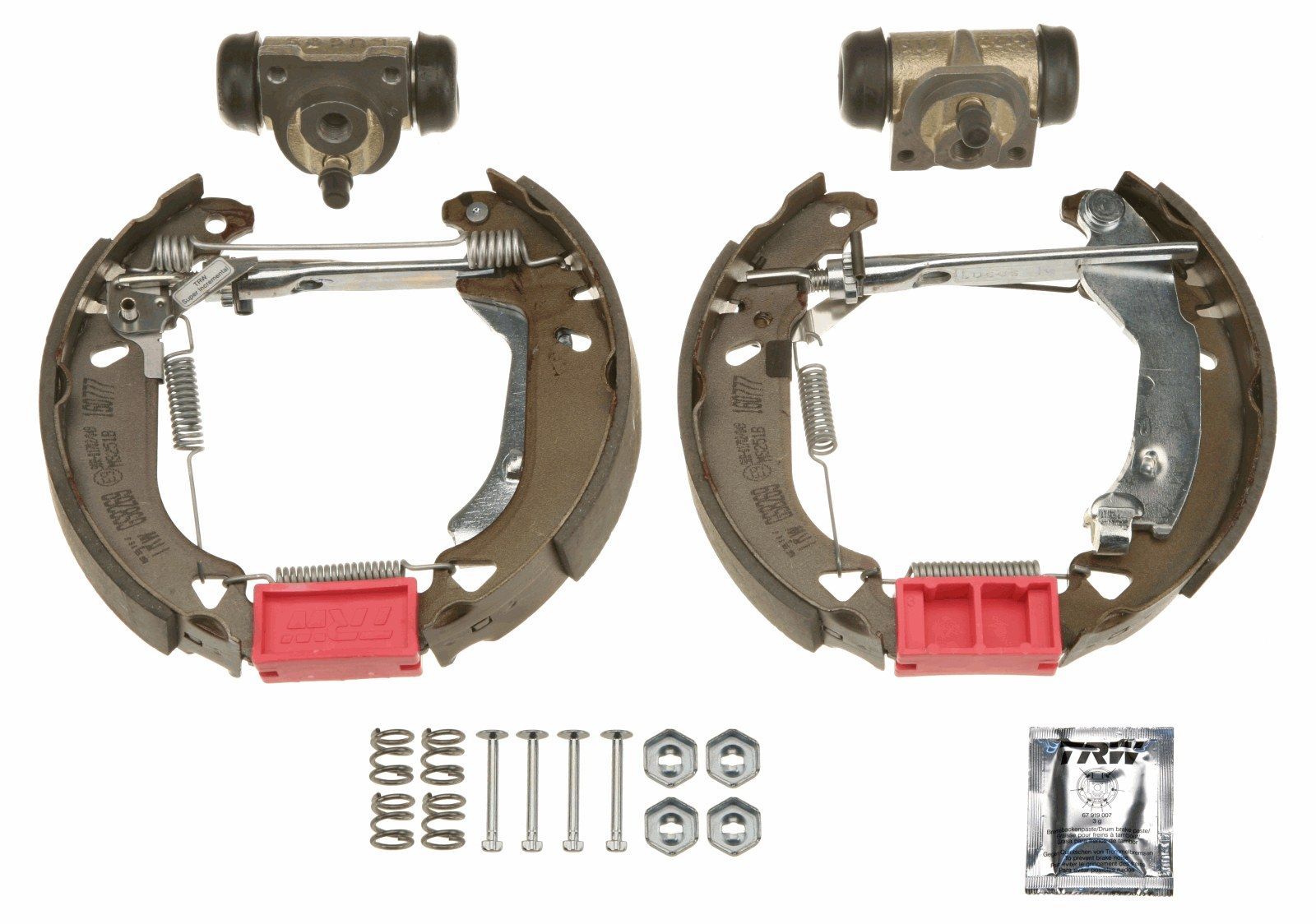 Stabdžių trinkelių komplektas TRW GSK1732