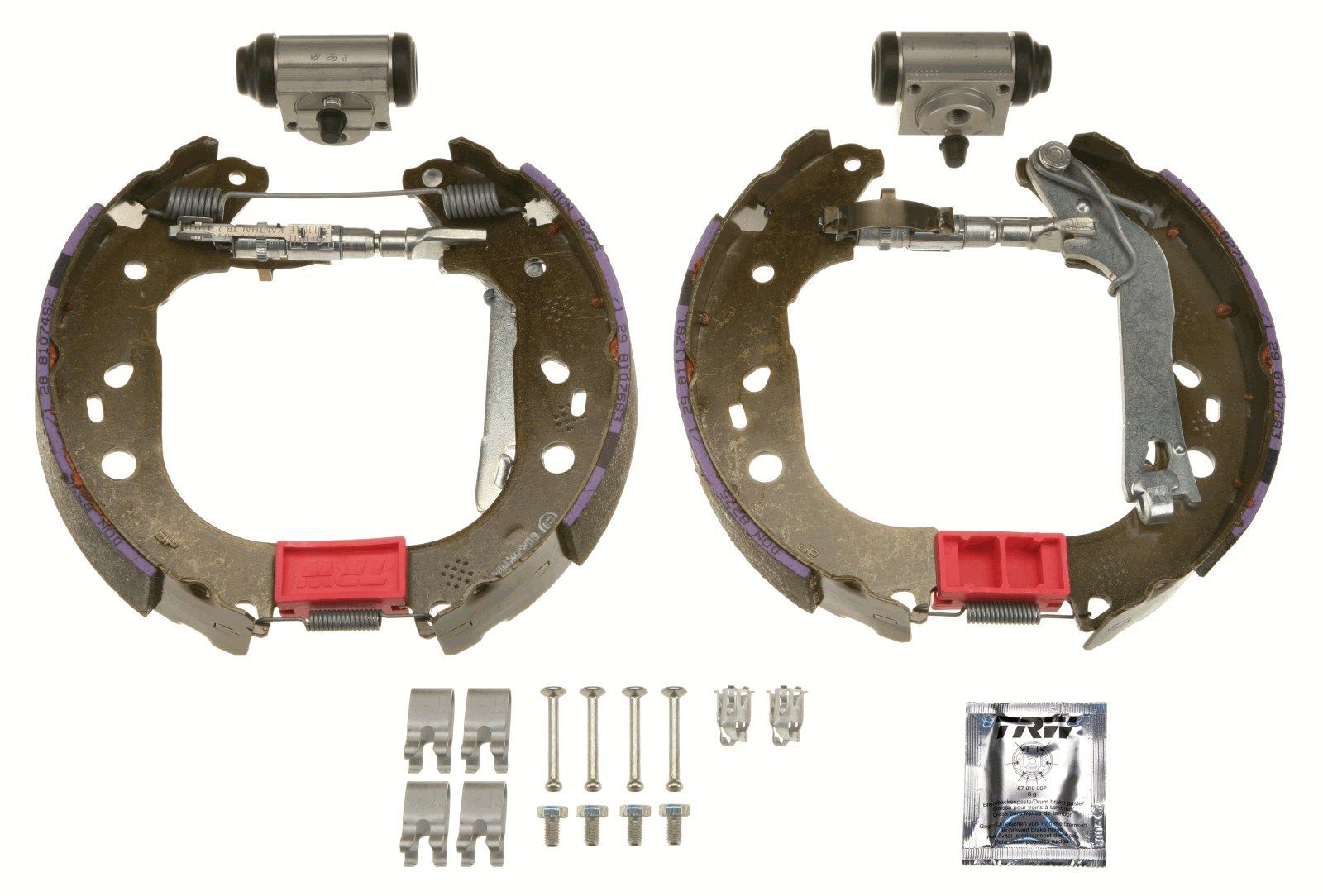 Stabdžių trinkelių komplektas TRW GSK1755