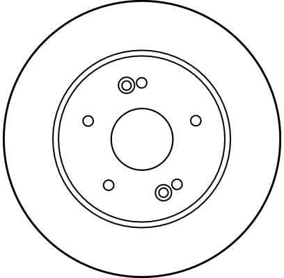 Stabdžių diskas TRW DF1028