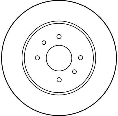Stabdžių diskas TRW DF1030