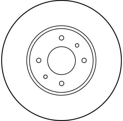 Stabdžių diskas TRW DF1032