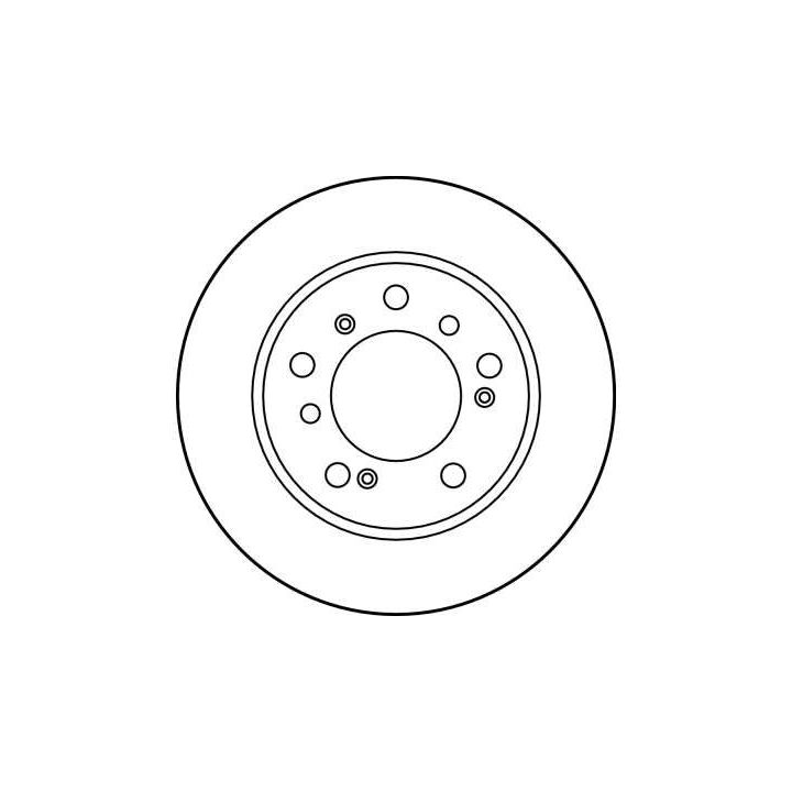 Stabdžių diskas TRW DF1118