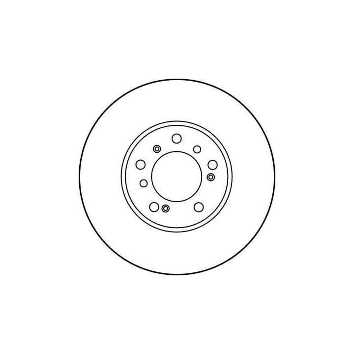 Stabdžių diskas TRW DF1119