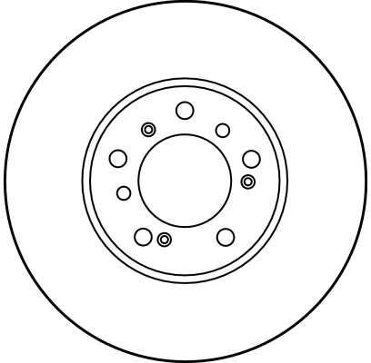 Stabdžių diskas TRW DF1119
