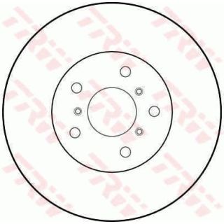 Stabdžių diskas TRW DF1417
