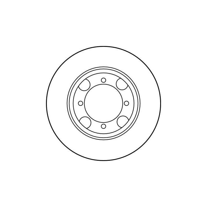 Stabdžių diskas TRW DF1428