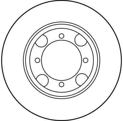 Stabdžių diskas TRW DF1428