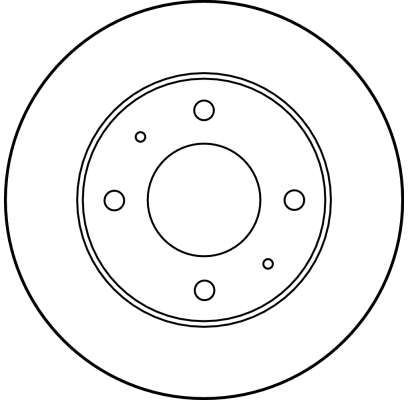 Stabdžių diskas TRW DF1443
