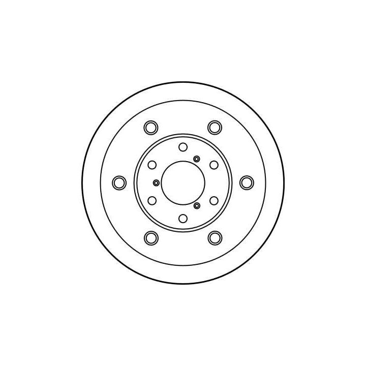 Stabdžių diskas TRW DF1726S