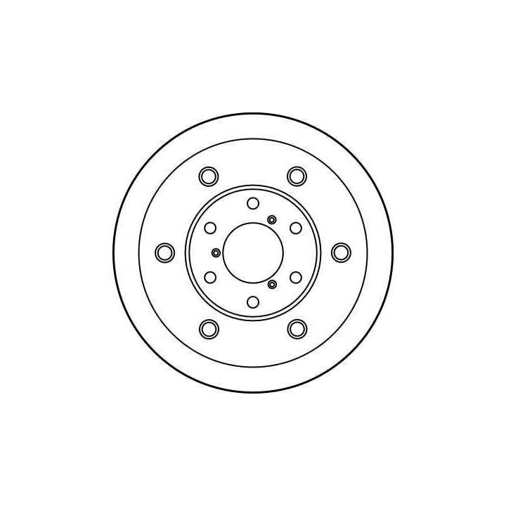 Stabdžių diskas TRW DF1758S