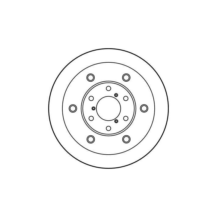 Stabdžių diskas TRW DF1763S